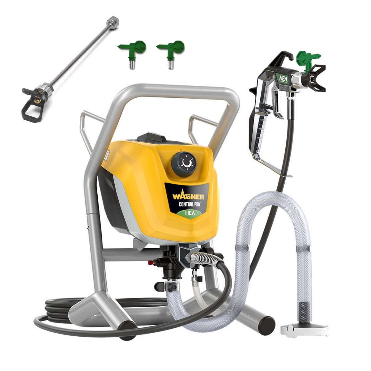Wagner HEA Control PRO 250M Verfspuit + Verlengstuk 30 cm & Tips 413 + 619